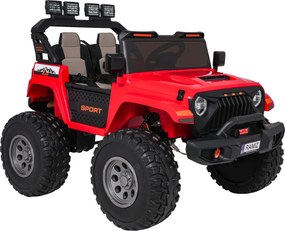 Ramiz Extrémne športové vozidlo 4x4 s premenlivou veľkosťou červené