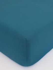 Jersey plachta s elastanom Deluxe 220 × 200 cm – petrolejová