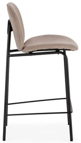 Béžové barové stoličky v súprave 2 ks (výška sedadla 65 cm) Cori – Marckeric