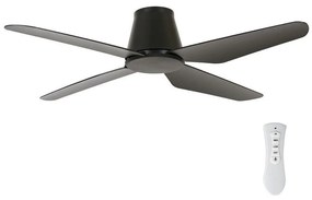 Lucci Air 213000 - Stropný ventilátor AIRFUSION ARIA čierna + diaľkové ovládanie