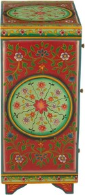 Drevená farebná komoda Mumbai mango wood - 43*29*65 cm