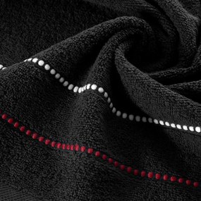 FROTÉ UTERÁK SUZI 50X90 CM ČIERNA