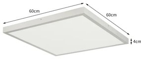 Brilagi - LED stmievateľné kúpeľňové svietidlo FRAME SMART LED/50W/230V 60x60 IP44 + diaľkový ovládač