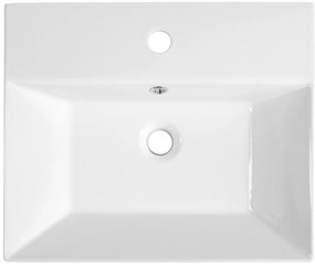 Aqualine Aqualine, SISTEMA Keramické umývadlo 50x42cm, 10SF50051