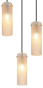 Globo 15775-3HR - Luster na lanku KAROLO 3xE14/40W/230V
