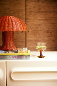 HK living Stolná lampa Rattan Coral