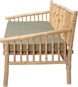 Bambusová záhradná pohovka v béžovo-prírodnej farbe Sole – Bloomingville