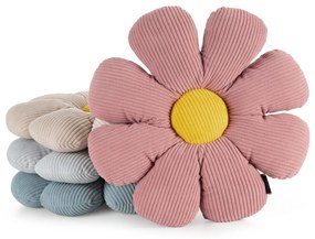 DETSKÝ DEKORAČNÝ VANKÚŠ FLOWER40 (FI) 37 CM MODRÁ