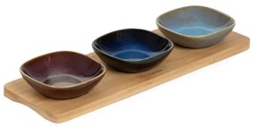 Sada servírovacích misiek RAMBLA s podnosom 893723