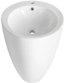 Aqualine Aqualine, Keramické umývadlo voľne stojace, 50x84cm, biela, VS701