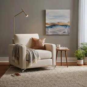 Ideal Lux - LED Stojacia lampa DIESIS LED/4,5W/230V CRI 95 zlatá