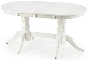 Jedálenský rozkladací stôl Peho 150/190 cm biely