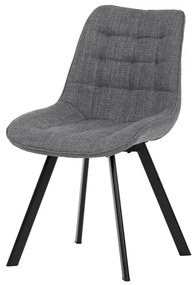 Autronic BONTEC Jedálenská stolička, modrá, látka, HC-465 BLUE2 Farba: Šedá