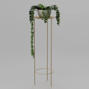 Stojan na kvety 100x32 cm zlatá