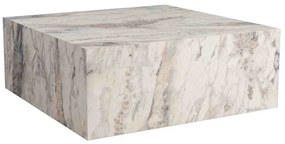 Dizajnový konferenčný stolík Kailani 90 cm vzor mramor frézia
