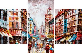 Obrázok - Hong Kong, olejomaľba (90x60 cm)