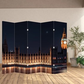 Paraván - Big Ben v Londýne (210x170 cm)