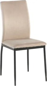 Jedálenská stolička Mette, béžová latté látka%