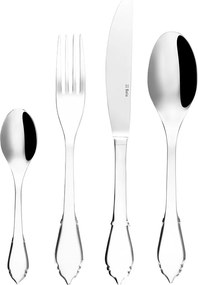 Príborový set 24 ks dezertný – 7th Generation Duke postriebrený - 119945