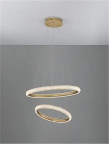 LED luster Medora 59 zlaté