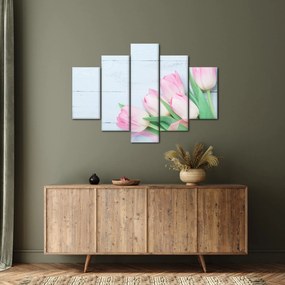 Obraz - Kytica tulipánov (150x105 cm)