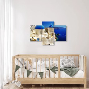 Obraz - Santorini, Grécko (90x60 cm)