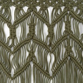 Kaki záves do dverí 90x200 cm Macarena – douceur d'intérieur