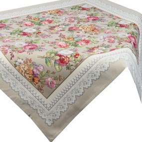 GOBELÍNOVÝ OBRUS OLI 100X100 VZOROVANÝ