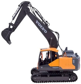 Veľký bager VOLVO 3 v 1 na diaľkové ovládanie - 3 hroty RC0495