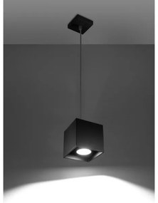 Luster na lanku QUAD 1 1xGU10/40W/230V čierna