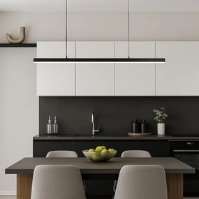 Brilagi - Závesný LED luster na lanku AXIS LED/30W/230V 120 cm čierny