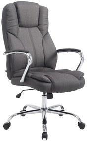 Design-Shop Kancelárska XXL stolička Xanthy látka - Tmavo sivá