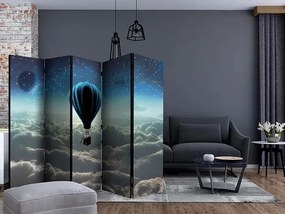 Paraván - Night expedition II [Room Dividers] Veľkosť: 225x172, Verzia: Akustický