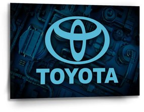 Sablio Obraz Logo Toyota Motor - 90x60 cm