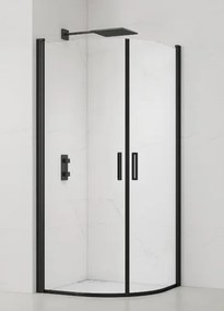 Sprchový kút štvrťkruh 80x80 cm SAT Fusion SATFUS80CT