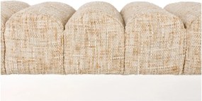 Béžová lavica Jethro – White Label