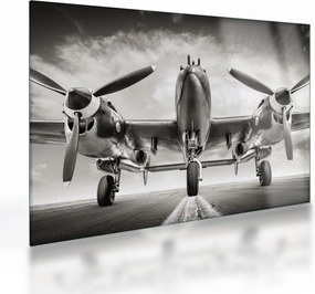 Sklenený obraz - Warbird (70x50 cm)