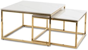 PROXIMA.store - Set konferenčných stolíkov TENOR FARBA: čierna