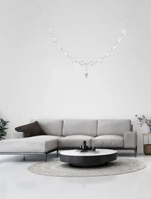 Luxusný luster Brillante chróm