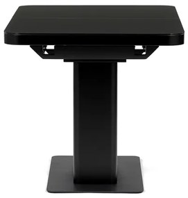 Autronic BONTEC Jedálenský stôl rozkladací 120x80cm, mdf, čierna, HT-D1926 BK Farba: Čierna