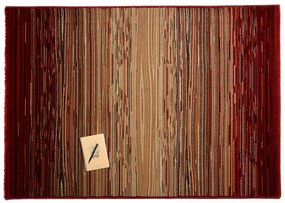 Spoltex, Kusový koberec Cambridge red / beige 5668, 120x170, červená, obývacia izba