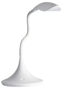 Kanlux 22342 - LED Stmievateľná flexibilná stolná lampa FRANCO LED/6,8W/230V biela