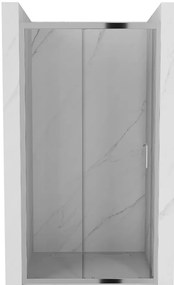 Sprchové dvere MEXEN Apia 115 cm - strieborné