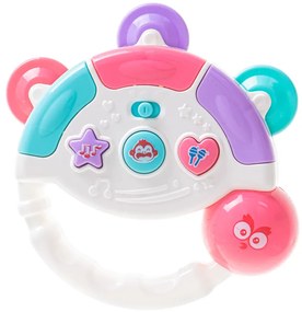 KIK KX5436 Tamburínka baby 12 cm biela