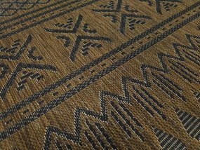 BE Koberec Eqos 0002 BROWN – hnedý obdĺžnikový Rozmer: 160x220 cm