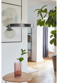 Antracitové LED závesné svietidlo s kovovým tienidlom ø 31 cm Asteria Mini – UMAGE