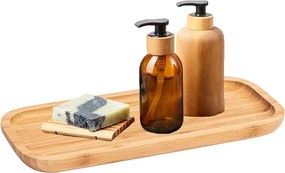 Orion Drevený servírovací podnos - bambusová tácka, 25 x 13 x 1 cm