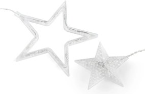 Bestent Svetelná reťaz 138LED 3m teplá biela Stars
