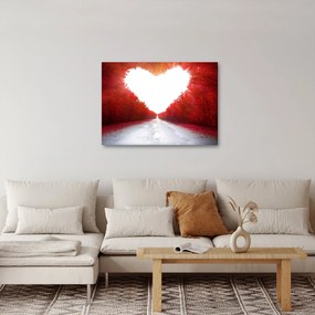 Obraz - Cesta k láske (70x50 cm)