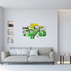 Abstraktný obraz (90x60 cm)